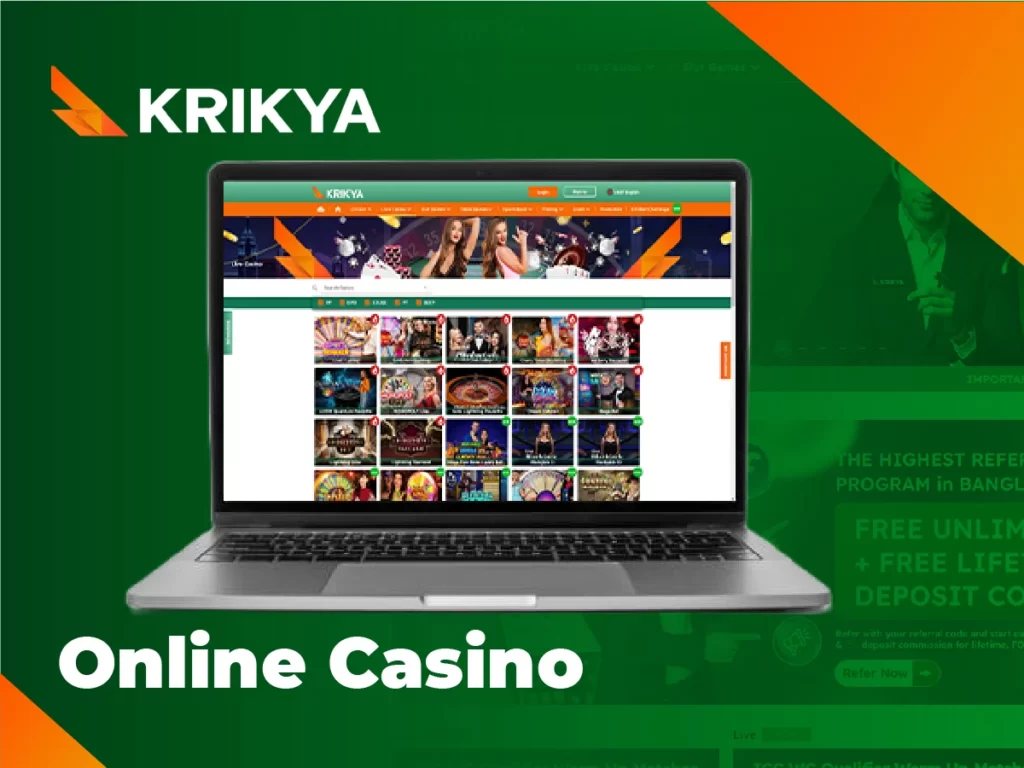 How to Register Into Krikya Casino?